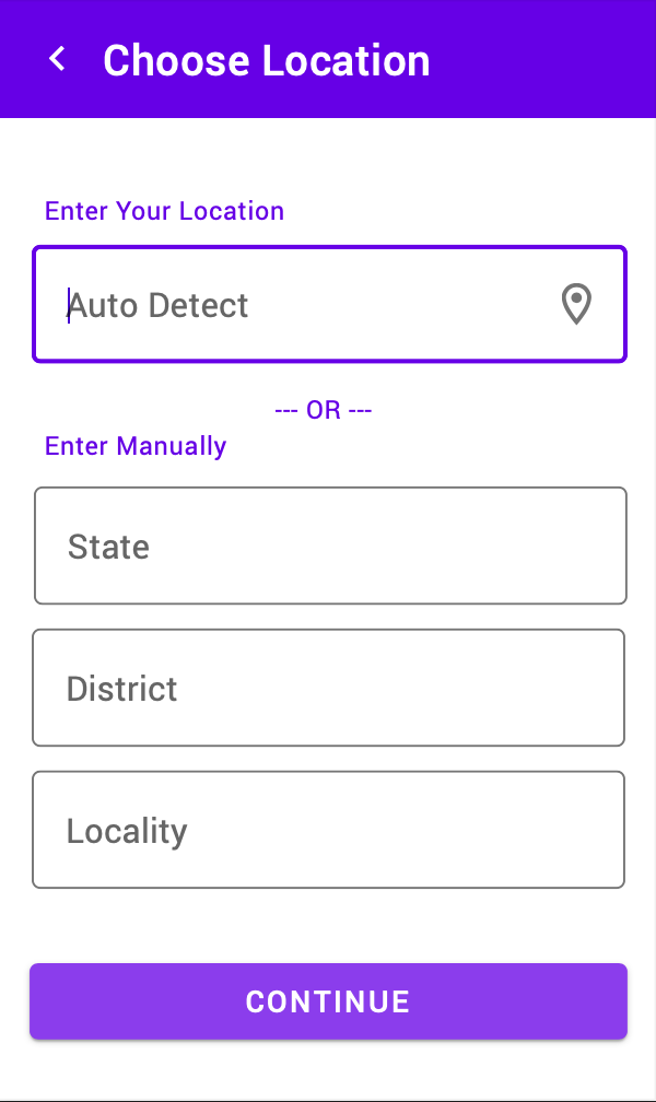 VidyutSathi outage reporting flow